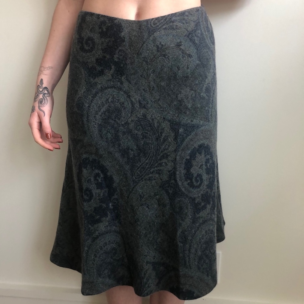 Ralph Lauren Black Label Wool Skirt